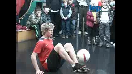 Search Upload * Upload Video File * Record from Webcam Football freestyle world champion