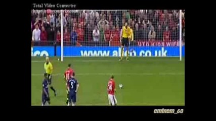 Манчестър Юнайтед 2:1 Арсенал 29.08.2009