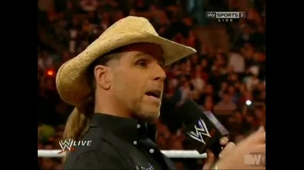 Шон Майкълс обявява, че е специалният гост съдия за Hell in a cell мача на Кечмания | Wwe Raw 5.3.12