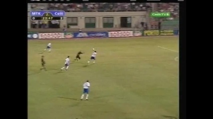 2003 Mtk Budapest (hungary) 0 -celtic Glasgow (scotland) 4 champions League
