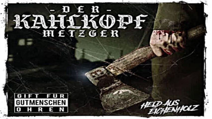 Der Kahlkopf Metzger - Trinker an der Theke