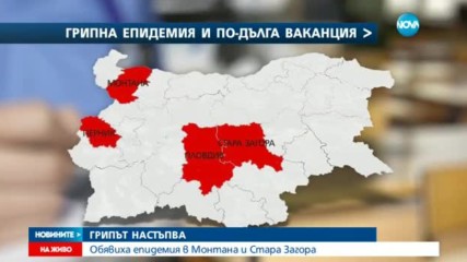 На места удължават ваканцията заради грипа
