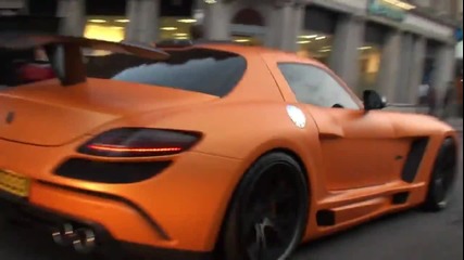 Оранжев Mercedes Fab дизайн Sls Amg в Лондон