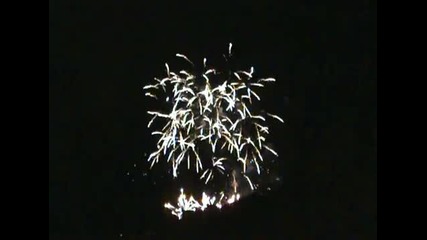 New year fireworks 2011 Edinburgh