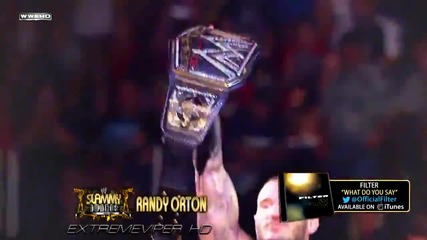 Wwe Slammy Awards 2013 ( Superstar of The Year Nominees Promo ) Song - '' What Do You Say ''