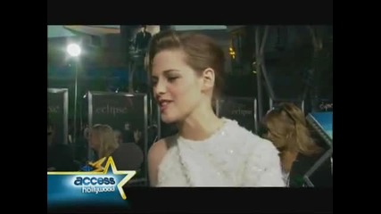 Kristen Stewart - Access Hollywood Interview At The Eclipse Premiere 