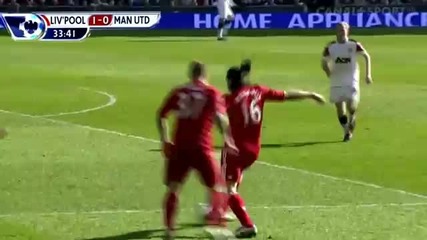 Luis Suarez Amazing Skill vs Manchester United Hd