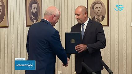 Радев се среща с кандидата за премиер Димитър Главчев