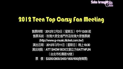 [promo] [6totsubs] 2012 Teen Top Crazy Fan Meeting