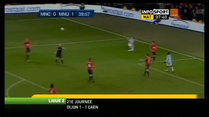 Manchester City 2 - 1 Manchester United Premier League Football Video Highlights 
