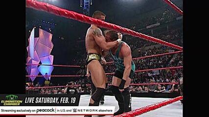 Randy Orton vs. Booker T vs. Rob Van Dam - Intercontinental Title Triple Threat Match: Raw, Feb. 9, 2004 (Full Match)