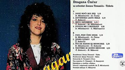 Dragana Cucur - Necu uspomene - Audio 1991