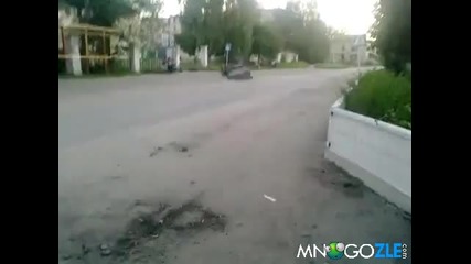 Суров челябински моторист