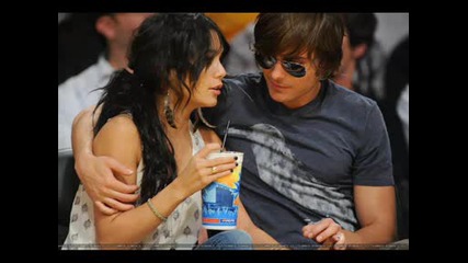 Zac Efron and Vanessa Hudgens - Lakers Lovers 19.04.09