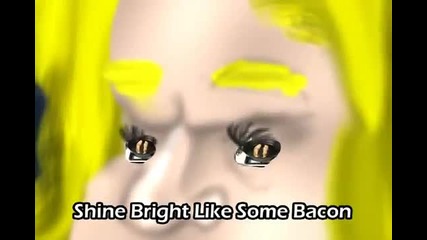 Rihanna - Diamonds (cartoon Parody) Shine Bright Like Some Bacon