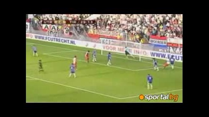 15.7.2010 Утрехт - Фк Тирана 4 - 0 Лига Европа 2 предварителен кръг 