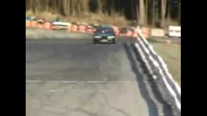 S14 drift crash