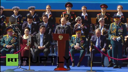 Русия: Речта на Путин по случай 70годишнината от края на Втората световна война