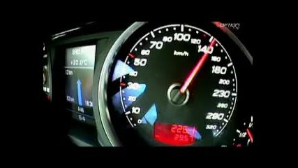 290 km/h en Audi Rs6 (option Auto) 
