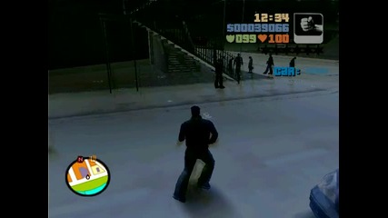 Gta Liberty City Snow Edition как да отидем при дома на японеца-1 част