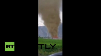 Торнадо причини хаос в Анталия
