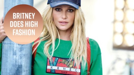 Britney Spears is the new face of Kenzo