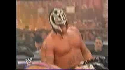 Wwe Wrestlemania 22 - Rey Mysterio vs Kurt Angle vs Randy Orton / За Титлата В Тежка Категория /