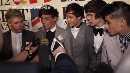 One Direction - " За нас е чест да бъдем тук" - Интервю за Msn