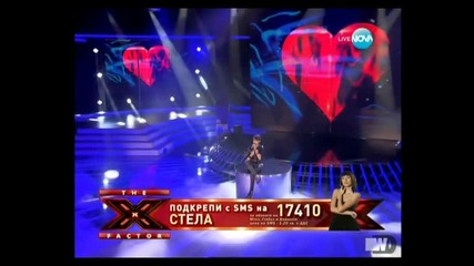 X Factor България: Стела - Creep [ Hq ]