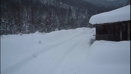 Стара речка - субару Аутбек - обход на вилната зона