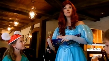 Dining At Disney's The Princess Storybook - Akershus Royal Banquet Hall Wdw 2014
