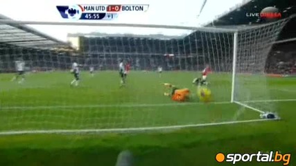 Ман Юнайтед разби Болтън с 3:0