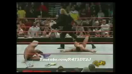 Rare Raw 01 24 2005 Randy Orton vs Ric Flair (w Evolution) 2 - 2 