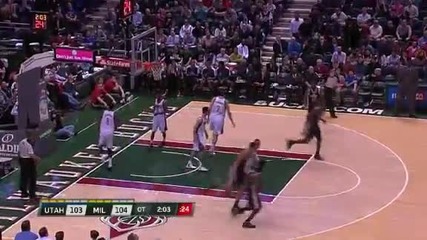 Jazz Vs Bucks _ Full Highlights _ March 4th, 2013