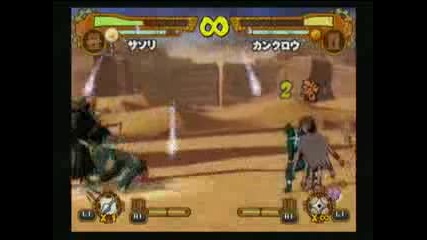 Naruto Shippuden Accel 2 Sasori Deidara vs Kankuro Temari