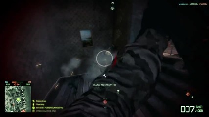 Threatty мачка на Battlefield Bad Company 2 (montage) {720p}