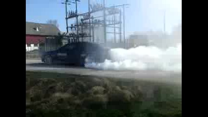 Bmw burn out 