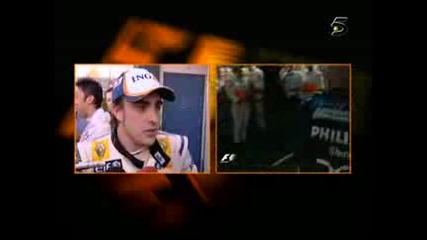 F1 Australia 2008 Entrevista Alonso Post - G