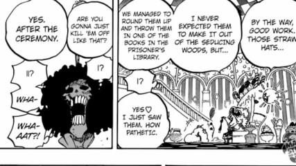 One Piece Manga - 854 What Am I Doing?