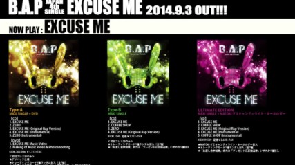 B.a.p - Excuse Me