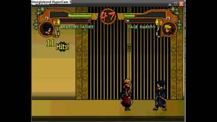 naruto mugen storm 2 - Sasuke Akatski Vs Sage Naruto