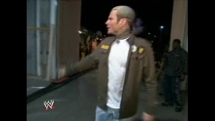 Jeff Hardy Returns To Smackdown (part 1)
