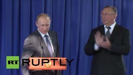 Russia: Putin gives start to new oil pipeline in Novorossiysk