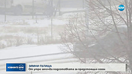 3000 снегорина в готовност да чистят 20 000 км пътища от утре