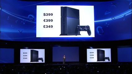 E3 2013: Playstation 4 - Price Reveal Announcement