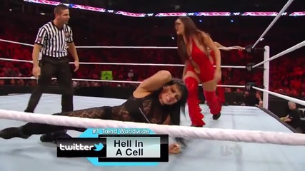 Wwe Raw 02-20-12 Kelly Kelly Aksana vs The Bella Twins