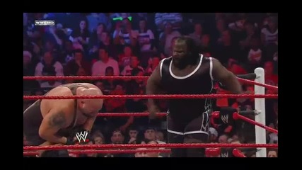 Wwe Tlc 2011 Chairs Match: Mark Henry (c) vs. Big Show (world Heavyweight Championship)