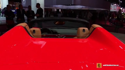 2015 Ferrari 458 Spider - Exterior and Interior Walkaround - 2014 Paris Auto Show