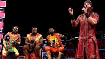 The Miz demands answers from The New Day on "Miz TV": SmackDown LIVE, May 22, 2018