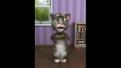 Пародия ! Лудата котка Том пее пародия на gangnam style - Много смях
